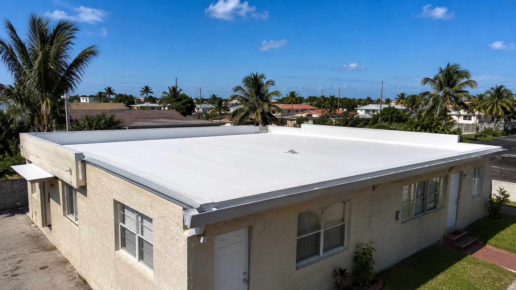 Flat-roof systems in Hialeah