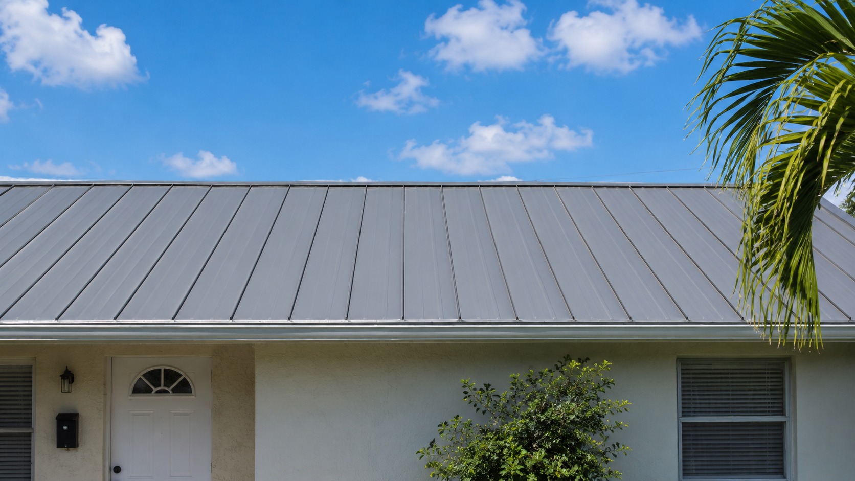 Metal roof installation in Hialeah