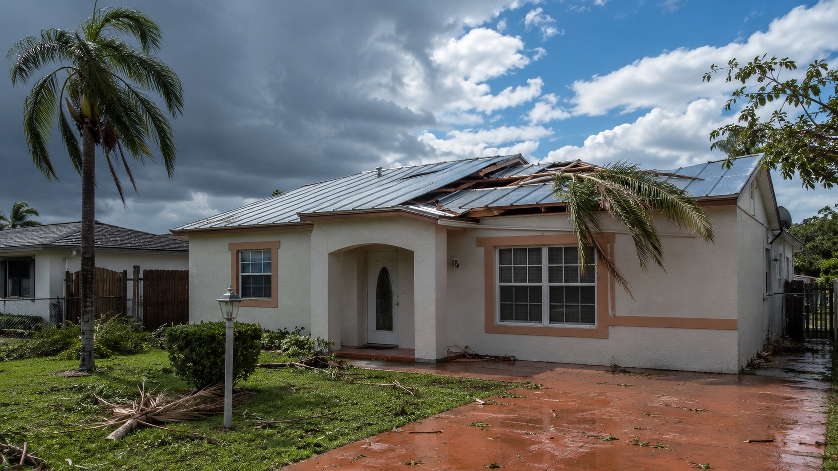 Storm damage & insurance in Hialeah